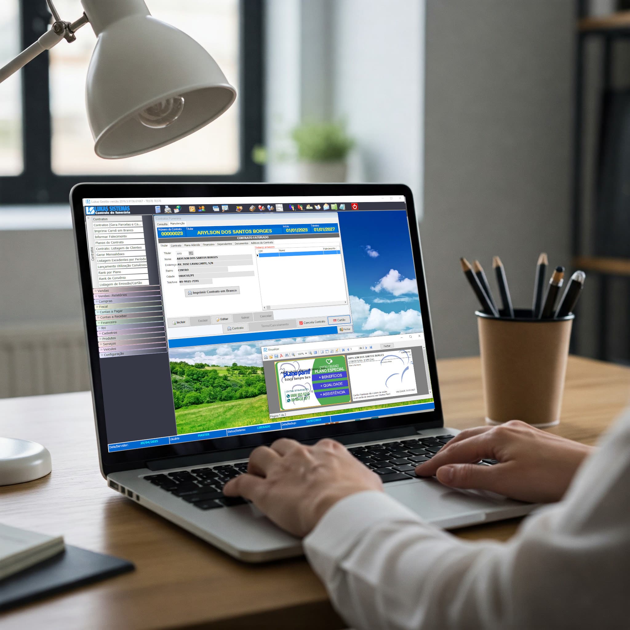 Sistema para Funerárias